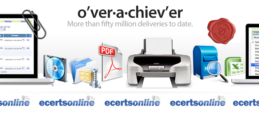 o'ver·a·chiev'er — More than fifty million deliveries to date